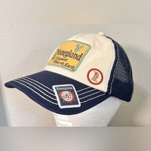 Disney Blue and Cream Disneyland Cap